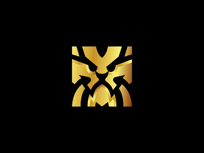 Lion Gold Logo brand identity business design illustration lion gold lion head logo logo logo design luxury logo modern logo monogram logo royal logo startup