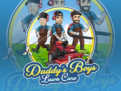Daddys Boys Lawn Care LOGO
