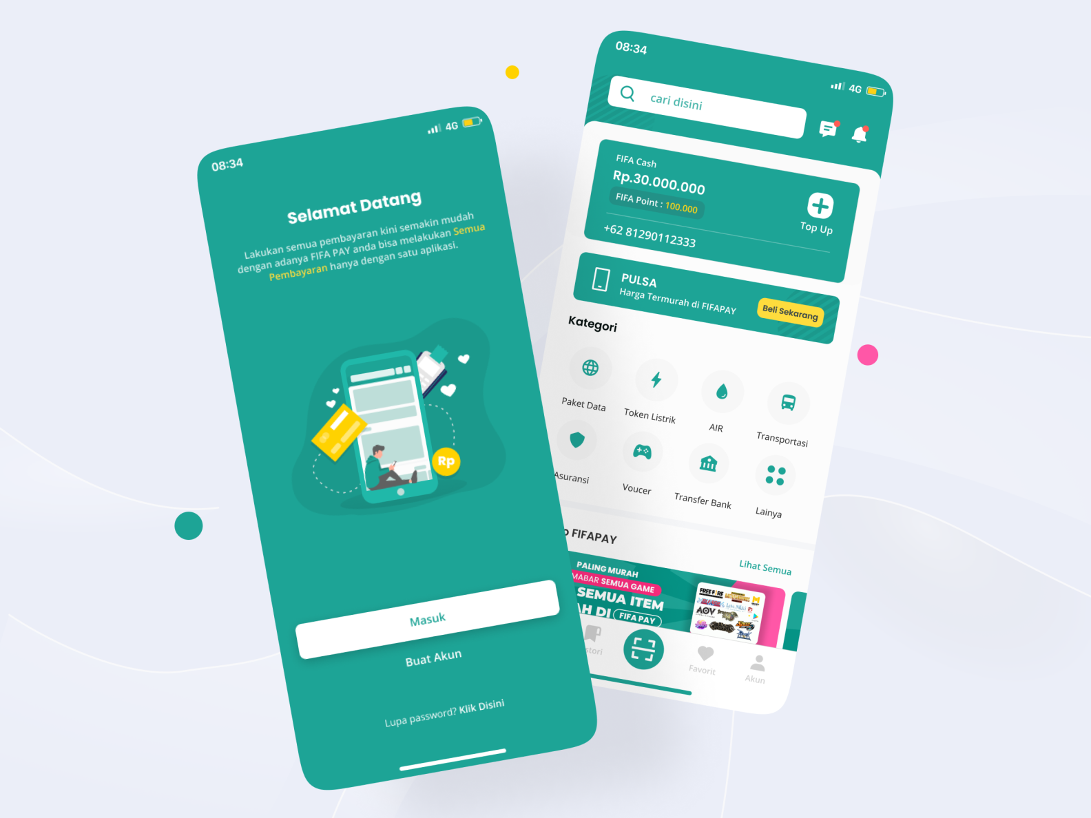 Digital Payments Mobile App UI/UX Design by Asal Design on Dribbble