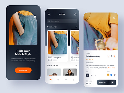 KOLOTH - Fashion Store App