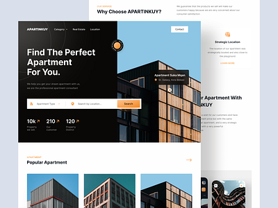 APARTINKUY -  Apartement Rent Landing Page 🏙