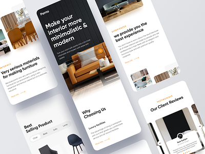 Panto - Furniture Website Responsive Version