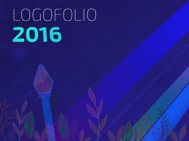 Logofolio 2016 project transparent gif reflect type renew new 2016 logos logofolio logo