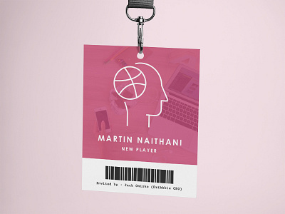 Dribbble Id Card