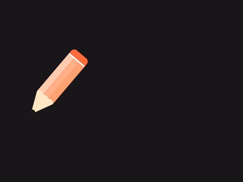 Pencil by ChenYanxin on Dribbble