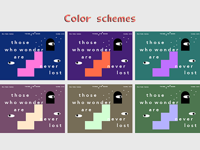 Color schemes color composing webpage