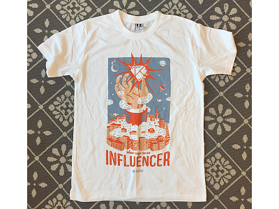 Klear T-Shirt influencer influencer marketing merch merchandise screen print shirt startup tshirt