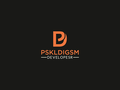 pd logo design branding branding logo creative logo flat l letter mark logo logo minimal