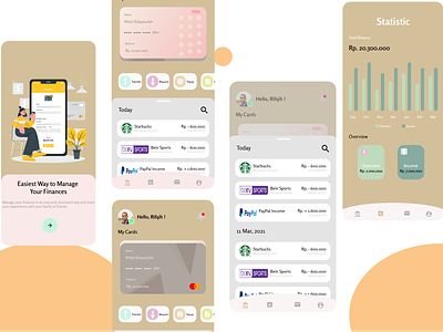 Finance Mobile Apps Design