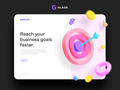 Glaze - Customizable 3D Icons for Figma, Sketch and Photoshop