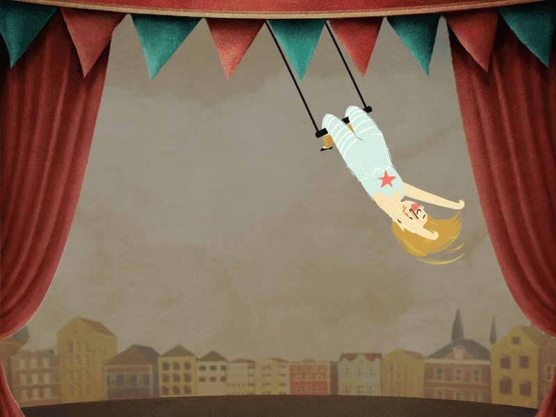 Circus girl by Valentina Makhova on Dribbble