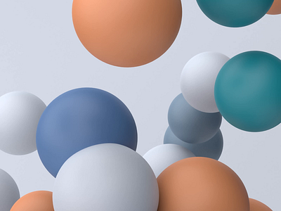 Spheres 3d abstract animation background design graphic motion render shape sphere