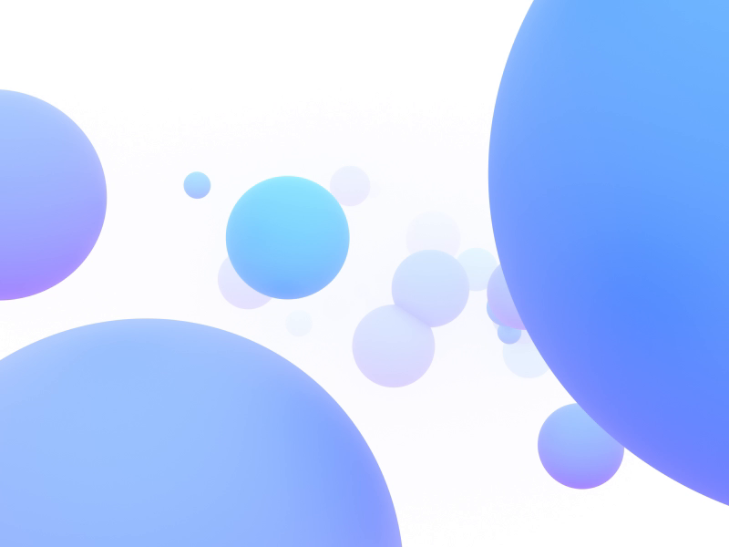 Flying spheres by Aleksei Vasileika on Dribbble