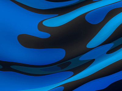 Liquid motion 3d abstract animation background blender blue color design endless fluid graphic liquid loop motion render shape