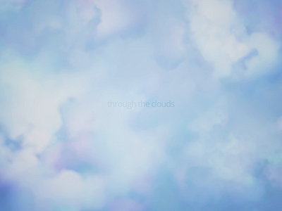 Through the clouds 3d abstract animation background blender cloud clouds design endless graphic heaven loop motion render sky