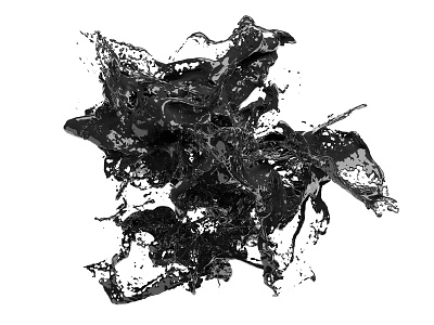 Dark liquid splash 3d abstract black blender dark design fluid graphic design illustration liquid render shape splash venom
