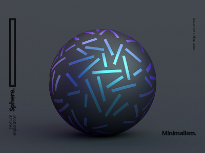 Sphere exploration 3d abstract clean design geometric illustration orb render shape simple sphere visual