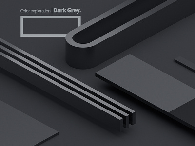 Color exploration | Dark Grey.