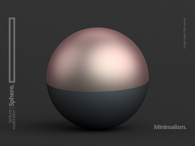 Sphere 3d abstract art blender3d clean design illustration minimal orb render shape simple sphere visual