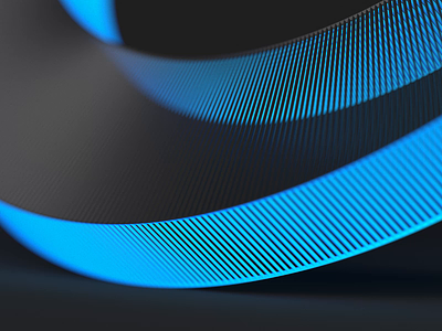 Abstract shape 3d abstract animation art background blender blue design green light loop render shape visual