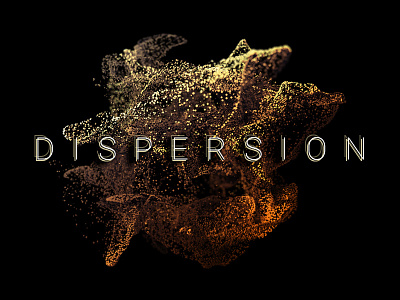 3D Renders of Particles Dispersion 3d abstract background cube design dispersion explode explosion flow particle poster render