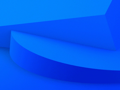 Geometric looped animation 3d render abstract animation background blue cube geometric loop minimalistic motion design shape wallpaper