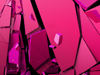 Abstract background 3d abstract background crack disrupt explosion gold graphic design pink polka dot surface wall