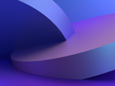 Looped geometric motion 3d abstract background design geometric gradient graphic loop minimal motion purple simple