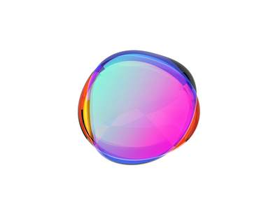 Bubble 3d render abstract animation background bubble gradient graphic liquid loop minimal modern motion design