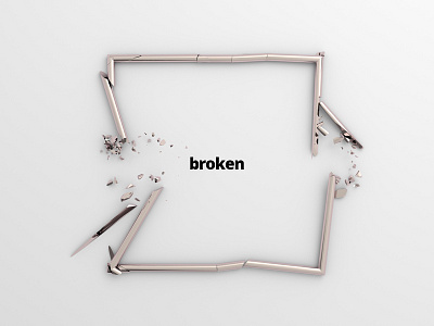 Broken square