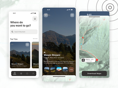 Mountainesia - travel App