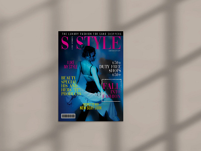 S STYLE MAGAZINE COVER DESIGN graphic design magazine cover design print design typography