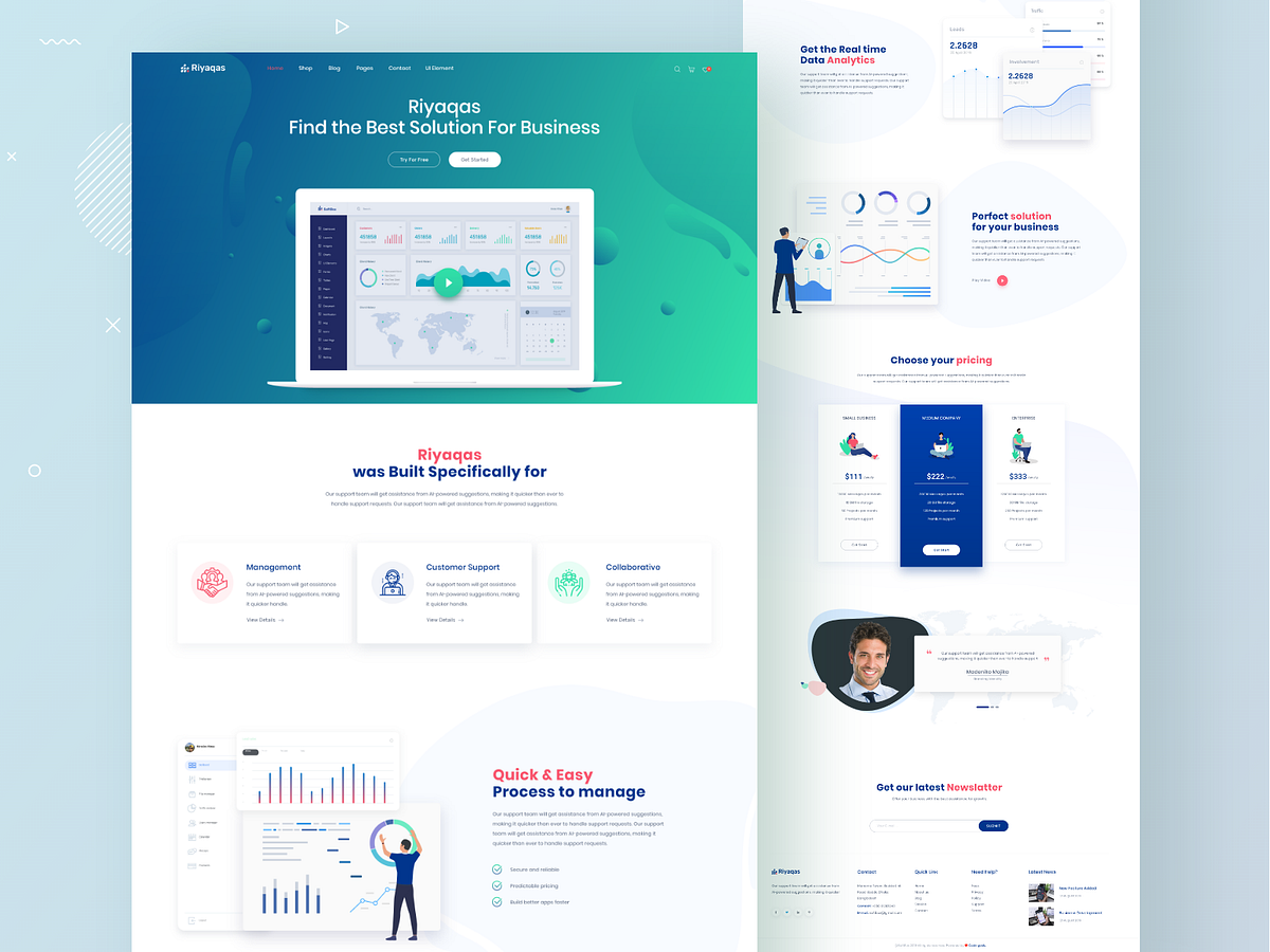 Management Software by Imran Khan on Dribbble