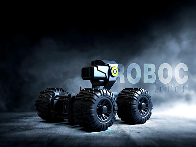 Robo car concept design 3d design product design robot robotics