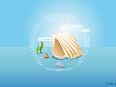 the world of fishbowl illustrator