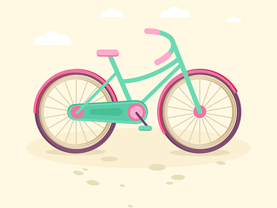 Bicycle illustrator ui