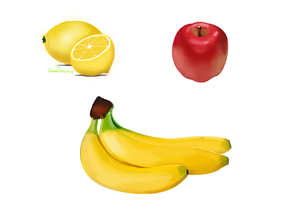 Fruits drawing