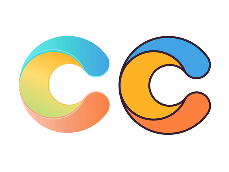 Circle Logo by Summer on Dribbble