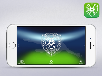 ClipCast Youth Soccer badge icons soccer sport tagging ui