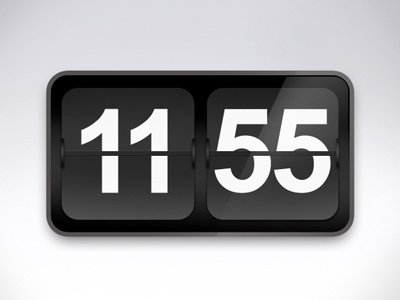 Icon Klippklapp clock icon
