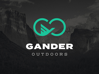 Gander Outdoors Rebrand brand goose logo rebrand