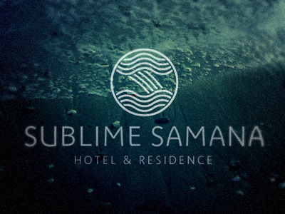 Sublime Samana beach hotel logo residence s