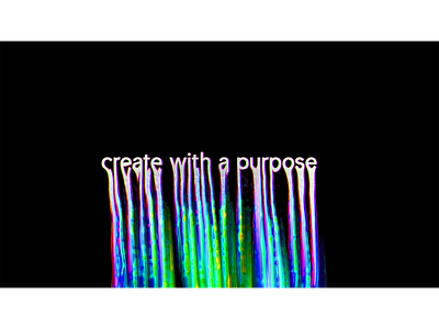 "create with a purpose" art art design photoshop typography