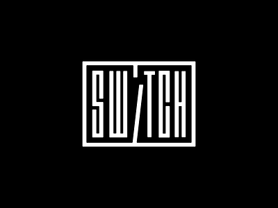 Switch identity logo logotype mark production switch symbol typography
