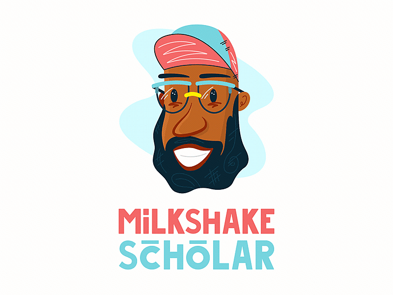 Milkshake Scholar - Redesign animation branding logo logo design milkshakes mograph