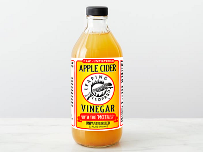 Apple Cider Vinegar branding design label label design label packaging logo