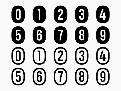Letterboard Lite specimen — Circled Numbers font font design fonts fontself freebie freebies glyphs glyphsapp numbers robofont sans sans serif sansserif typeface typeface design