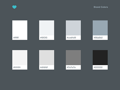 Brand Colors 2 brand colors color palette