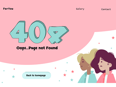404 Page app design icon illustration ux