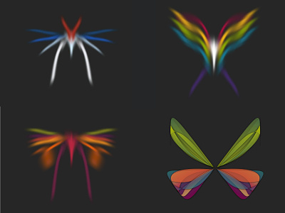 2018 algorithmic art bug butterfly computer art design generative generative art generative-art illustration nullshape parametric procedural random
